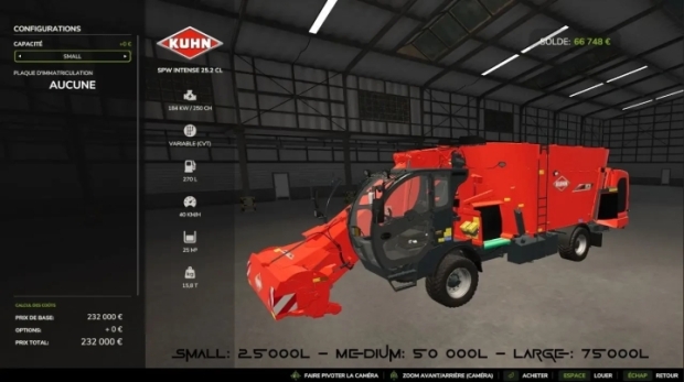 FS25 - Kuhn TMR Paketi - modu