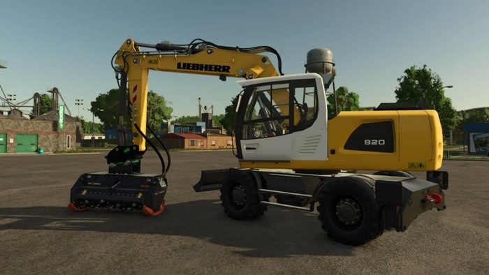 FS25 - Liebherr A 920 Litronic - modu