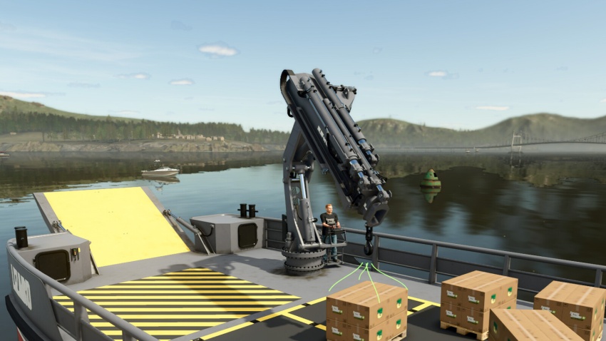 FS25 - Kaldırılabilir Paletler - Highlands Fishing - modu