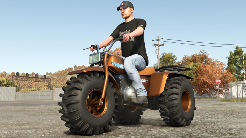 FS25 - Lizard ATC 200 Büyük Kırmızı - modu