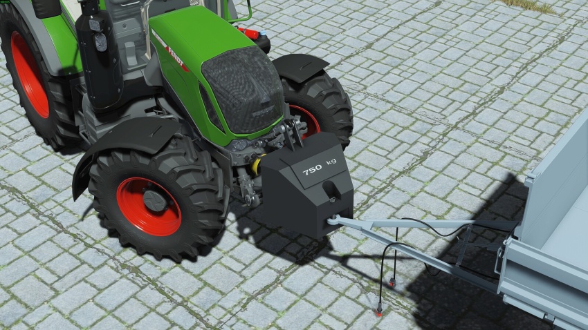 FS25 - Lizard FOP Ağırlığı - modu