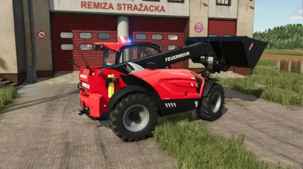 FS25 - Manitou İtfaiye Aracı Teleskopik Yükleyici - modu