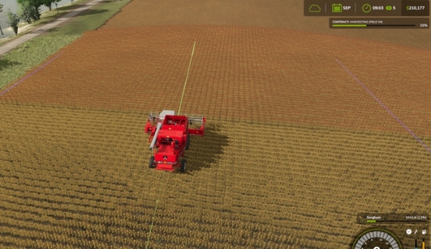 FS25 - Massey Ferguson 8570 Hasat Başlığı Dişlileri - modu