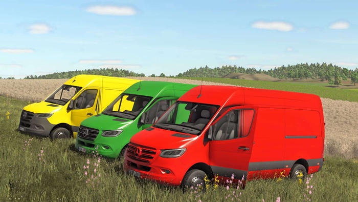 FS25 - Mercedes-Benz Sprinter 2021 - modu