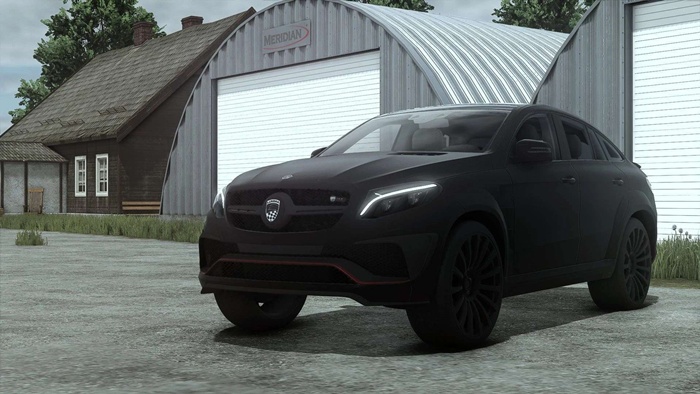 FS25 - Mercedes GLE Coupe 2018 - modu
