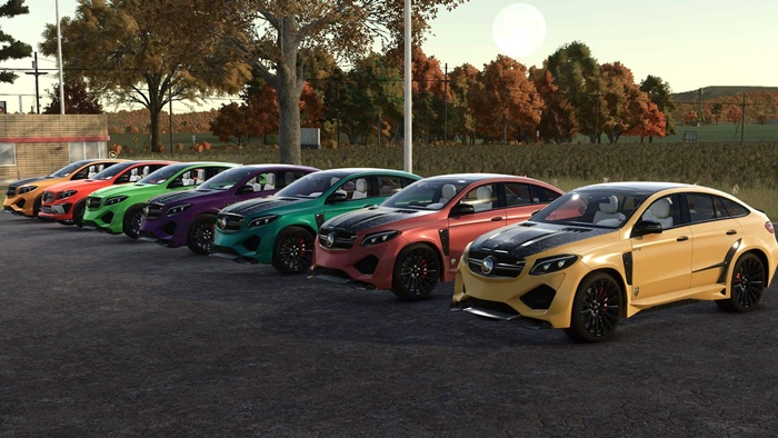 FS25 - Mercedes GLE Lumma CLR G 800 - modu