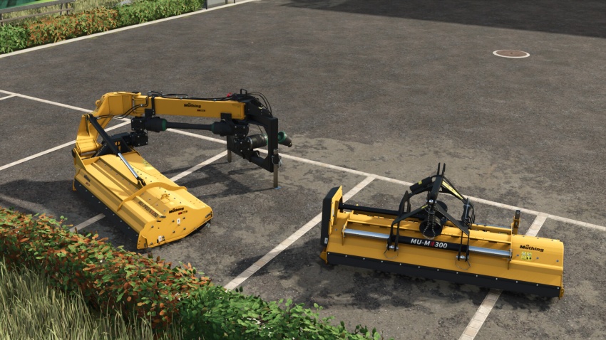 FS25 - Müthing Öğütücü Paketi (1.33) - modu