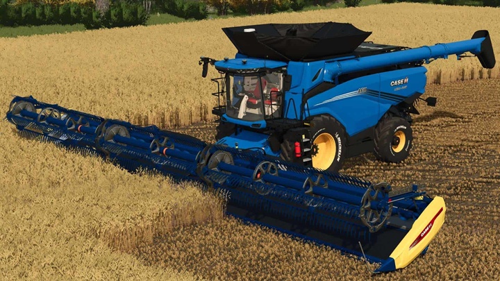 FS25 - New Holland CR11 ve Case IH AF11 - modu
