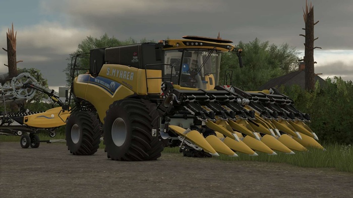 FS25 - New Holland CR9.90 - modu