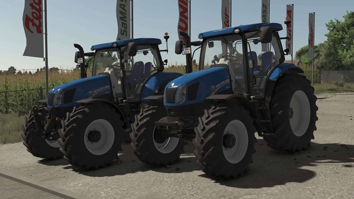 FS25 - New Holland T6 2012 - modu