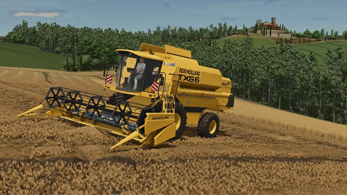 FS25 - New Holland TX66 Biçerdöver - modu