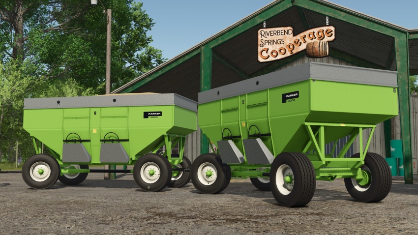 FS25 - Parker 4000 Yerçekimi Tipi El Arabası - modu
