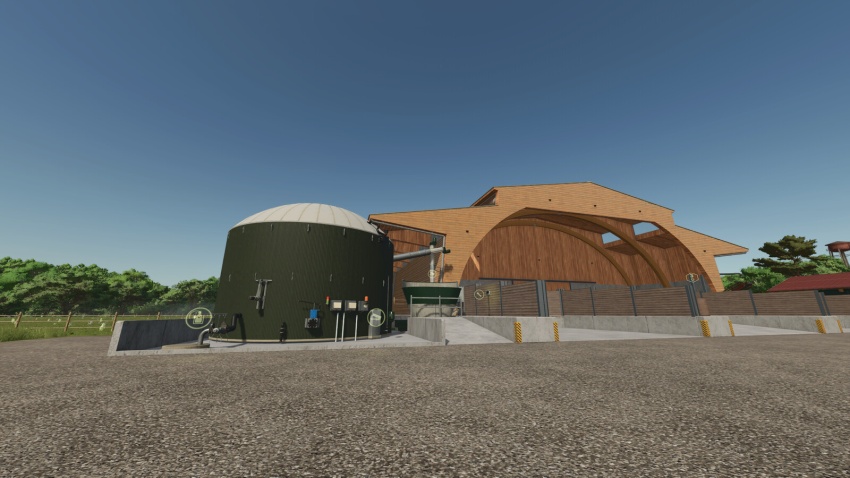 FS25 - Yerleştirilebilir Hepsi Bir Arada Ahır - modu