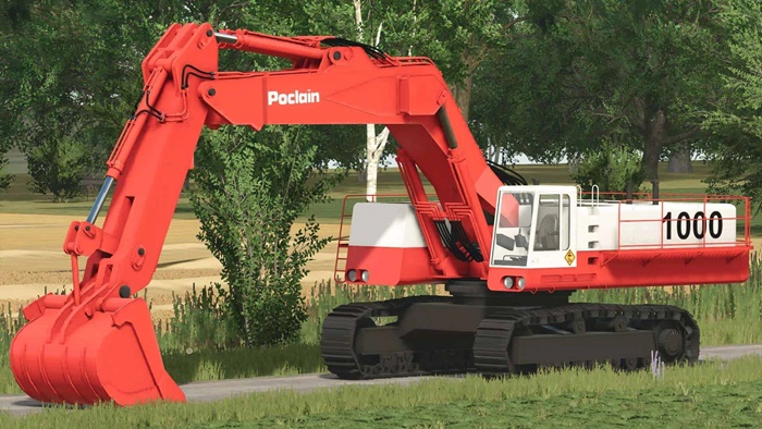 FS25 - Poclain 1000 Ekskavatör - modu