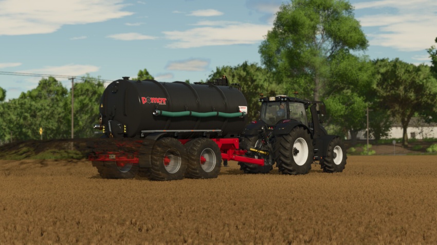 FS25 - Pomot T550 + AWW-9 (1.100) - modu