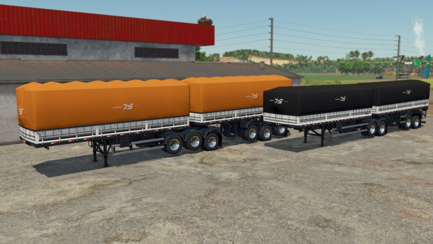 FS25 - Randon Toplu B-Trenleri Paketi - modu