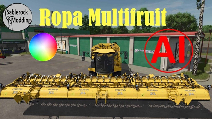 FS25 - Ropa Multifruit Özel - modu