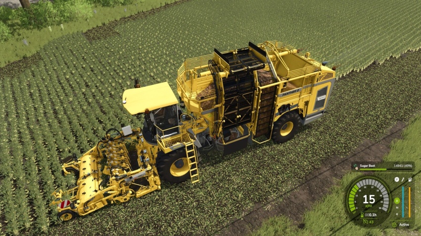 FS25 - Ropa Panther Kök Bitkileri ve Sebzeler Biçerdöver Paketi - modu