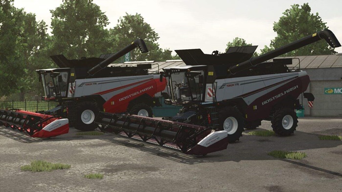 FS25 - Rostselmash Torum 770 Paketi - modu