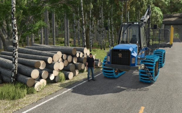 FS25 - Rottne F20 D - modu