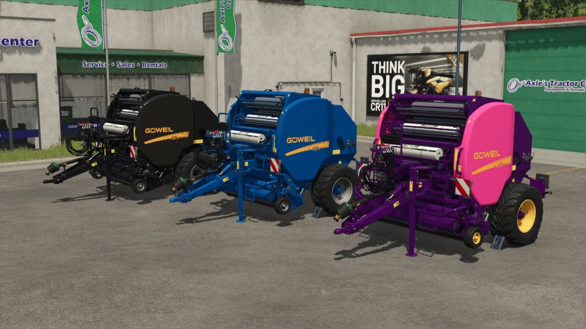 FS25 - Yuvarlak Balya Makineleri Plus (1.250 - 1.50) - modu