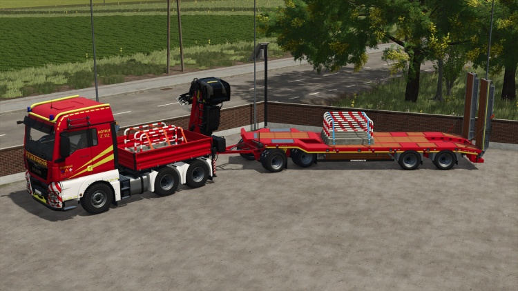 FS25 - Schwarzmueller Alçak Yükleyici Paketi - modu