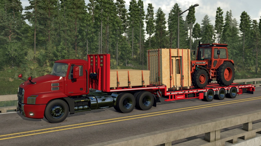 FS25 - Schwarzmüller Yarı Alçak Yükleyici 3A - modu