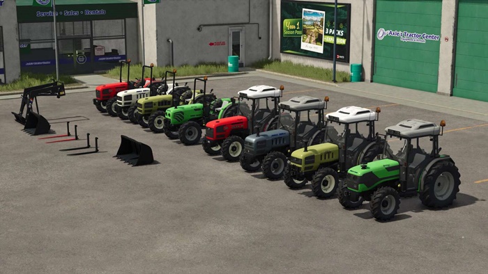 FS25 - SDF Bağ Paketi - modu