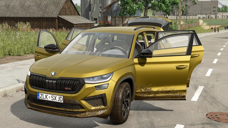 FS25 - Škoda Kodiaq RS Plus - modu