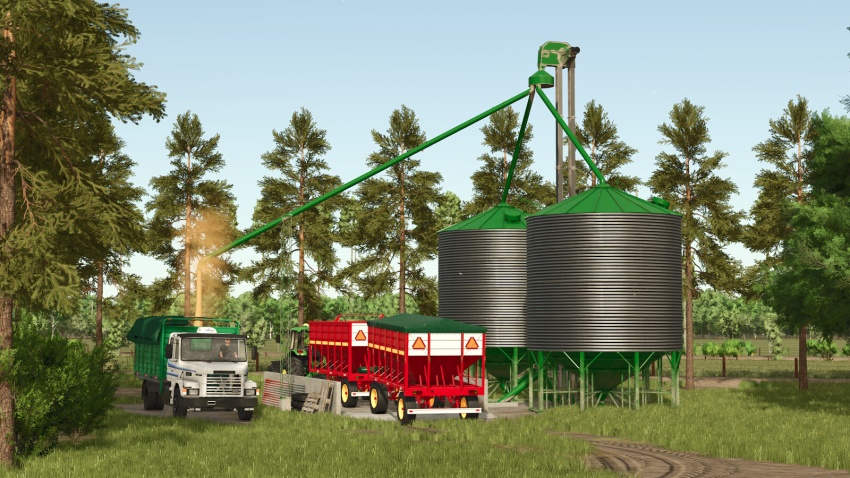 FS25 - Güney Amerika Silo Paketi - modu