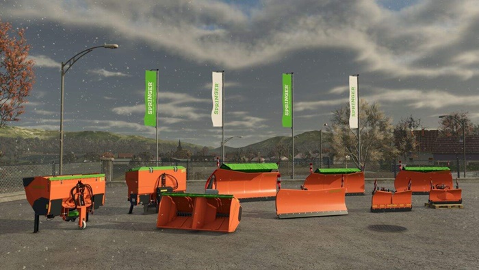FS25 - Springer Kış Ekipman Paketi (1.37. 1.70. 1.150. 1.190. 1.32. 1.200. 1.30. 1.90) - modu
