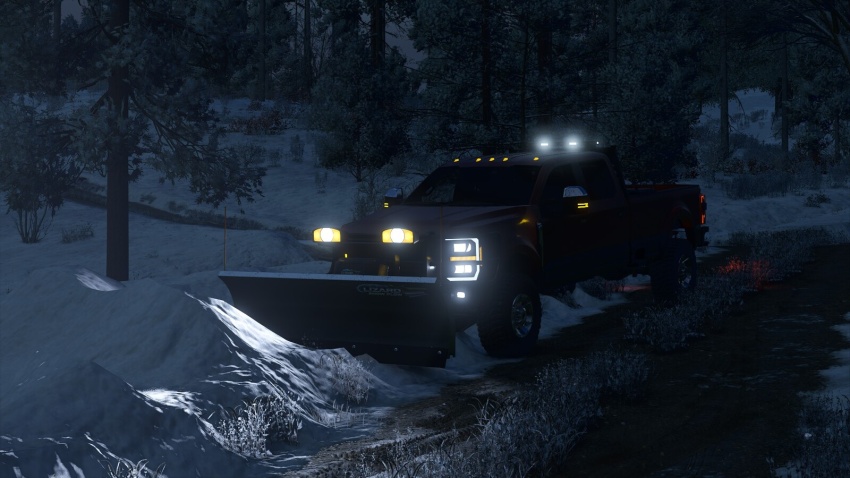 FS25 - Süper Kar Küreyici - modu