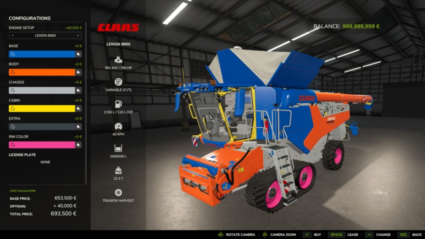FS25 - Titan Biçerdöver Paketi (1.40. 1.150. 1.32. 1.225) - modu