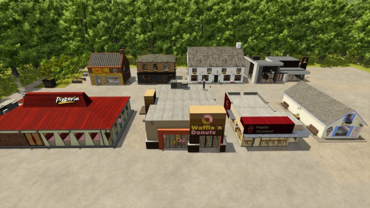 FS25 - Town Productions - modu