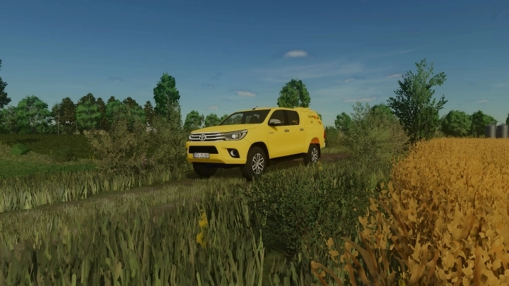 FS25 - Toyota Hilux 2017 4x4 - modu