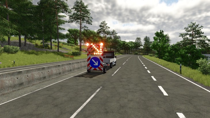 FS25 - Trafik Güvenliği Afişi - modu
