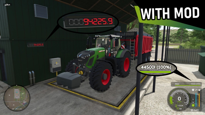 FS25 - Ağırlık Sınırı Yok - modu