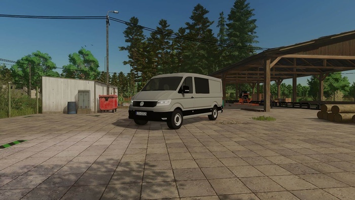 FS25 - Volkswagen Crafter - modu