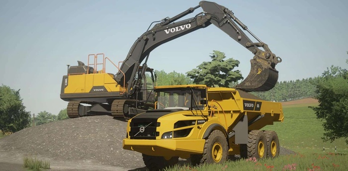 FS25 - Volvo A25G - modu