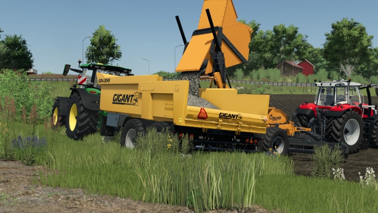 FS25 - Gigant GD4-HS Paketi - modu