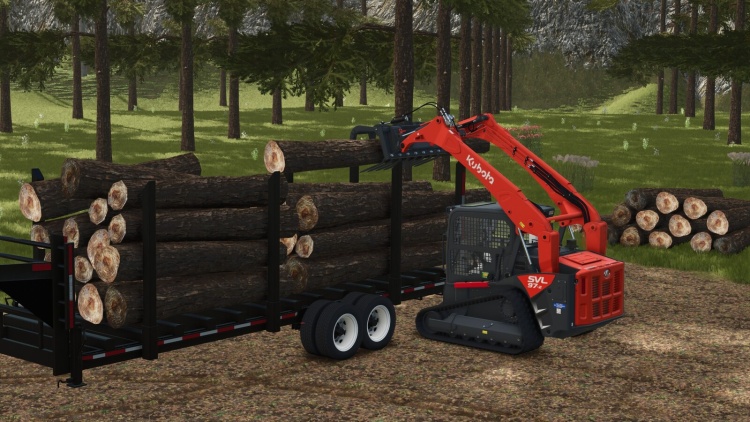 FS25 - Gooseneck Ormancılık - modu