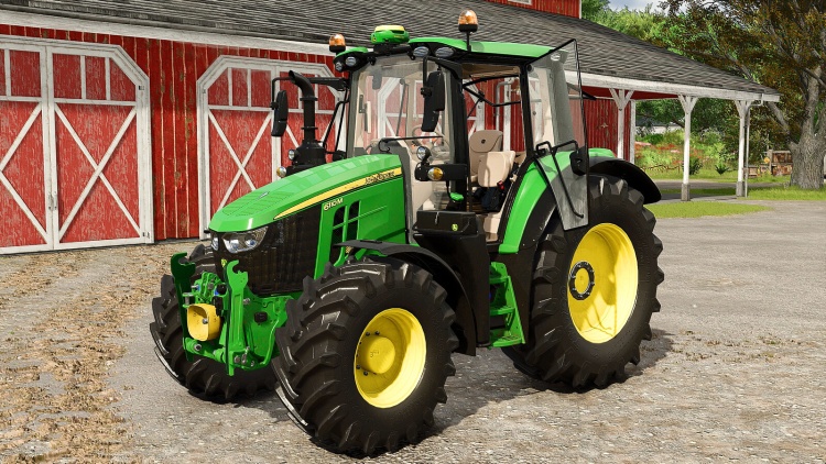 FS25 - John Deere 6M Serisi - modu