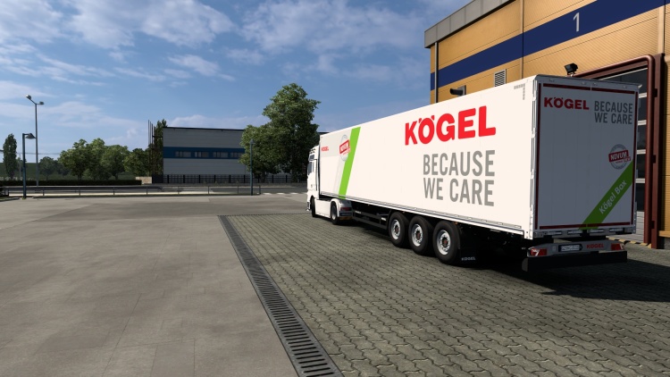 ETS2 - Kögel Cargo (1.57) - modu