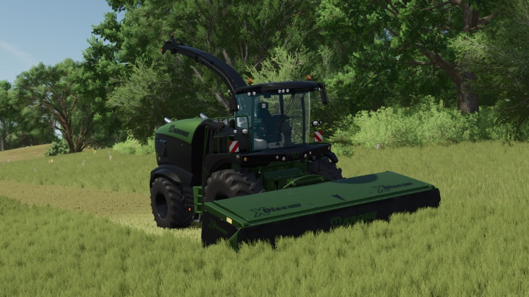 FS25 - Krone BigX 1180 Paketi (1.156 - 1.100) - modu