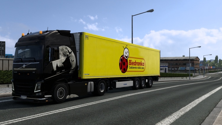 ETS2 - Krone Cool Liner Biedronka Skin (1.60) - modu