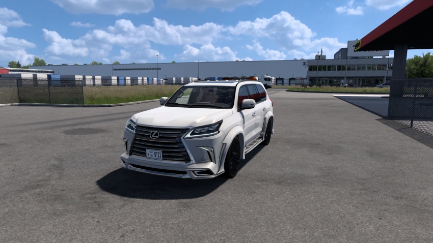 ETS2 - Lexus LX 570 Super Sport 2021 (1.60) - modu