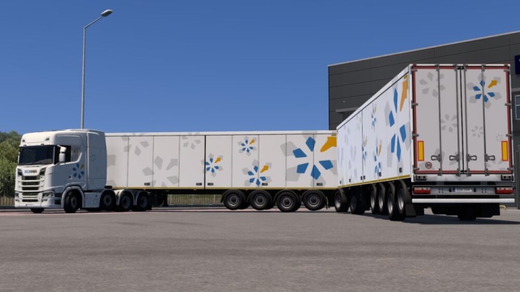 ETS2 - Kaldırma Aksları (1.60) - modu