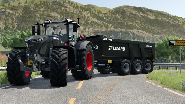 FS25 - Lizard GD4-HS Paketi - modu