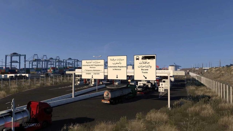ETS2 - Mağrip Haritası (1.59) - modu
