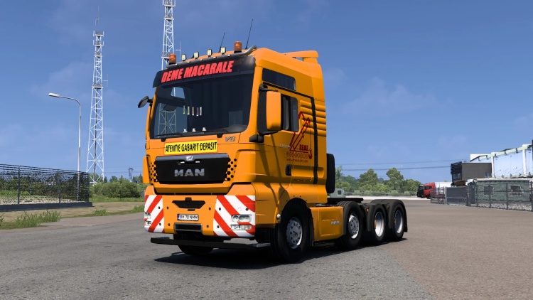 ETS2 - MAN TGX E5 Deme Vinç Görünümü (1.58) - modu